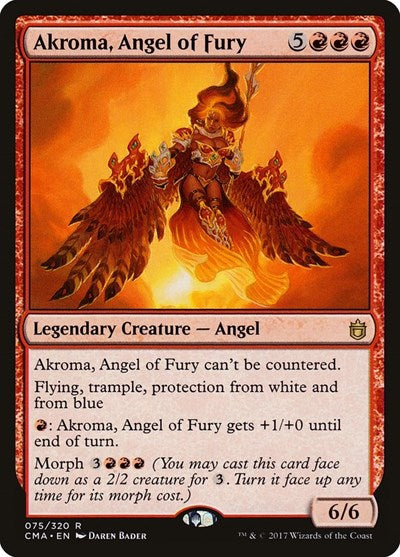 Akroma, Angel of Fury [Commander Anthology] | RetroPlay Games
