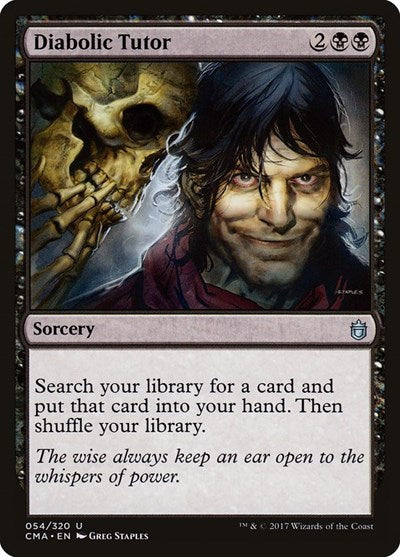 Diabolic Tutor [Commander Anthology] | RetroPlay Games