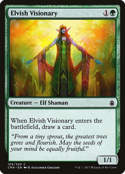 Elvish Visionary [Commander Anthology] | RetroPlay Games