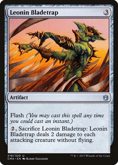 Leonin Bladetrap [Commander Anthology] | RetroPlay Games