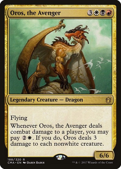 Oros, the Avenger [Commander Anthology] | RetroPlay Games