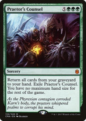 Praetor's Counsel [Commander Anthology] | RetroPlay Games