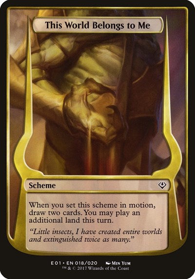 This World Belongs to Me [Archenemy: Nicol Bolas Schemes] | RetroPlay Games