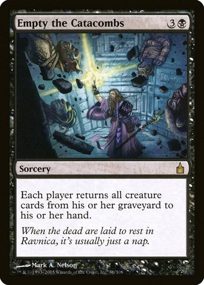 Empty the Catacombs [Ravnica: City of Guilds] | RetroPlay Games