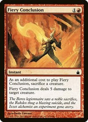Fiery Conclusion [Ravnica: City of Guilds] | RetroPlay Games