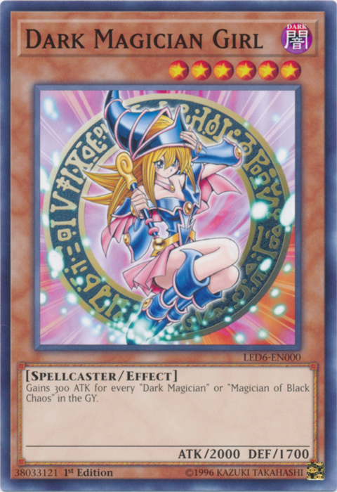 Dark Magician Girl [LED6-EN000] Common | RetroPlay Games