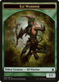 Elf Warrior [Commander Anthology Tokens] | RetroPlay Games