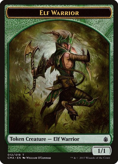 Elf Warrior [Commander Anthology Tokens] | RetroPlay Games