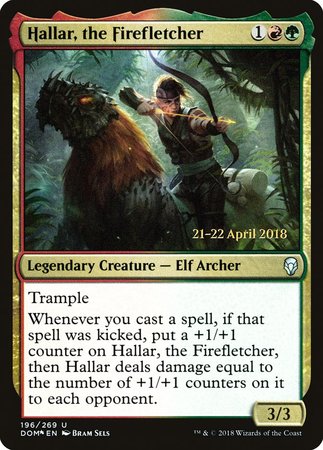 Hallar, the Firefletcher [Dominaria Promos] | RetroPlay Games