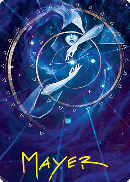 Time Warp Art Card (Gold-Stamped Signature) [Strixhaven: School of Mages Art Series] | RetroPlay Games