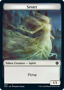 Bird // Spirit Double-Sided Token [Starter Commander Decks] | RetroPlay Games