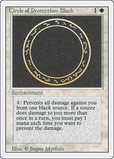 Circle of Protection: Black [Revised Edition] | RetroPlay Games