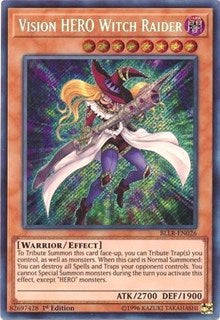 Vision HERO Witch Raider [BLLR-EN026] Secret Rare | RetroPlay Games