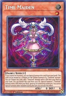 Time Maiden [BLLR-EN035] Secret Rare | RetroPlay Games