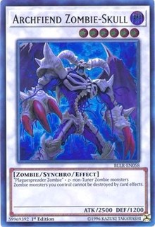 Archfiend Zombie-Skull [BLLR-EN058] Ultra Rare | RetroPlay Games