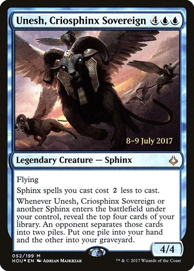 Unesh, Criosphinx Sovereign [Hour of Devastation Promos] | RetroPlay Games