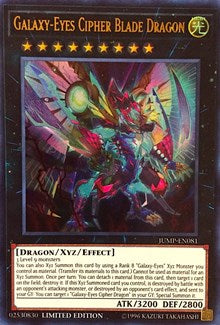 Galaxy-Eyes Cipher Blade Dragon [JUMP-EN081] Ultra Rare | RetroPlay Games