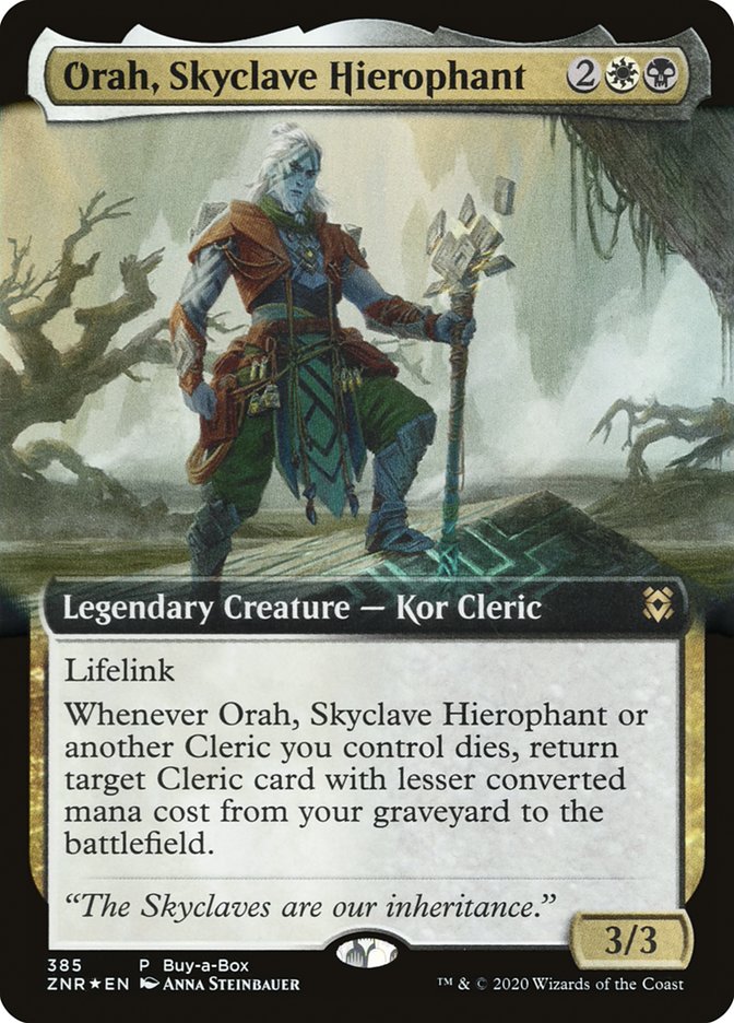 Orah, Skyclave Hierophant (Buy-A-Box) [Zendikar Rising] | RetroPlay Games