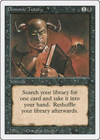 Demonic Tutor [Revised Edition] | RetroPlay Games