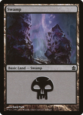 Swamp (308) [Commander 2011] | RetroPlay Games