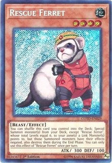 Rescue Ferret [COTD-EN029] Secret Rare | RetroPlay Games