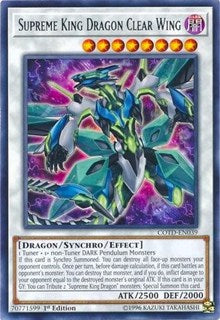 Supreme King Dragon Clear Wing [COTD-EN039] Rare | RetroPlay Games