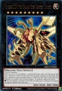 Number C107: Neo Galaxy-Eyes Tachyon Dragon [MAGO-EN063] Rare | RetroPlay Games