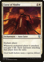 Curse of Vitality [Commander 2017] | RetroPlay Games
