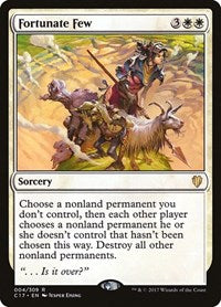 Fortunate Few [Commander 2017] | RetroPlay Games