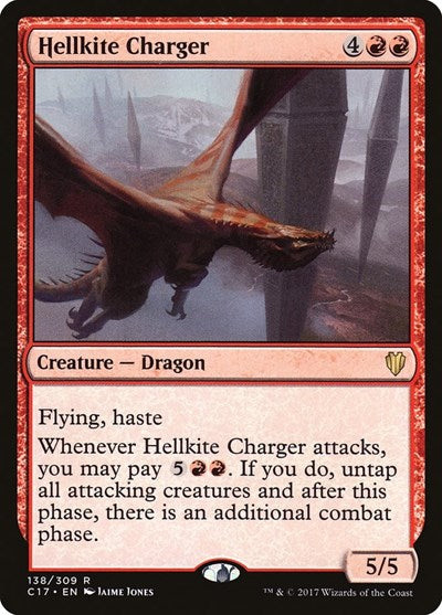 Hellkite Charger [Commander 2017] | RetroPlay Games