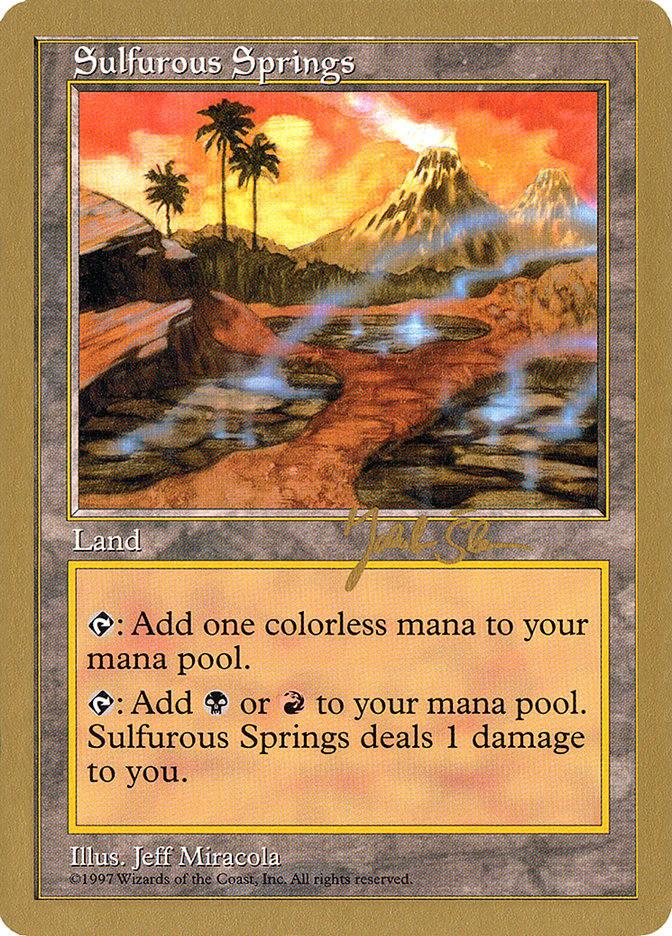 Sulfurous Springs (Jakub Slemr) [World Championship Decks 1997] | RetroPlay Games