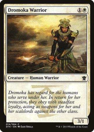 Dromoka Warrior [Dragons of Tarkir] | RetroPlay Games