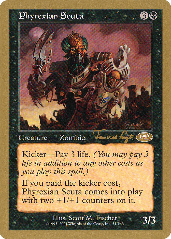 Phyrexian Scuta (Tom van de Logt) [World Championship Decks 2001] | RetroPlay Games