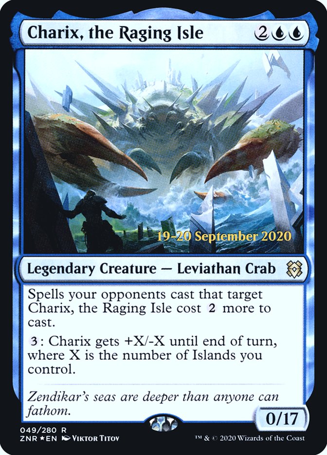 Charix, the Raging Isle  [Zendikar Rising Prerelease Promos] | RetroPlay Games