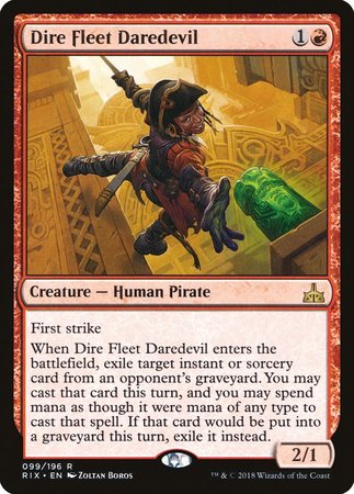 Dire Fleet Daredevil [Rivals of Ixalan] | RetroPlay Games