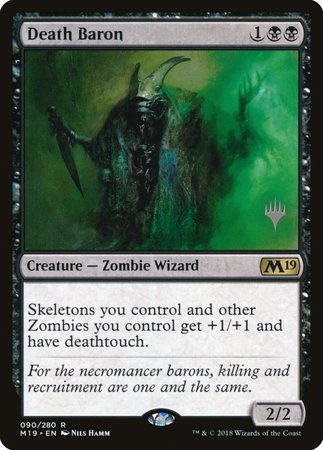 Death Baron [Core Set 2019 Promos] | RetroPlay Games