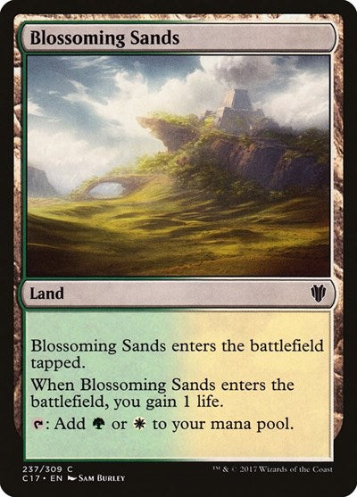 Blossoming Sands [Commander 2017] | RetroPlay Games