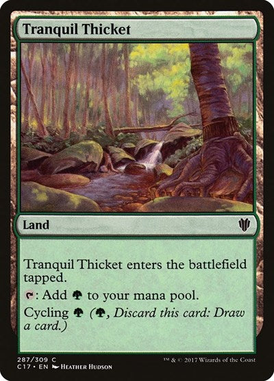 Tranquil Thicket [Commander 2017] | RetroPlay Games