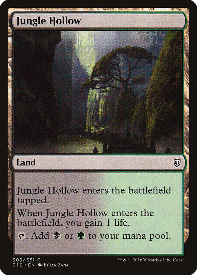 Jungle Hollow [Commander 2016] | RetroPlay Games