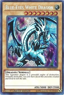 Blue-Eyes White Dragon [CT14-EN002] Secret Rare | RetroPlay Games