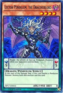 Lector Pendulum, the Dracoverlord [MP17-EN014] Ultra Rare | RetroPlay Games