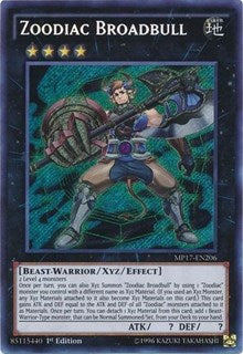 Zoodiac Broadbull [MP17-EN206] Secret Rare | RetroPlay Games