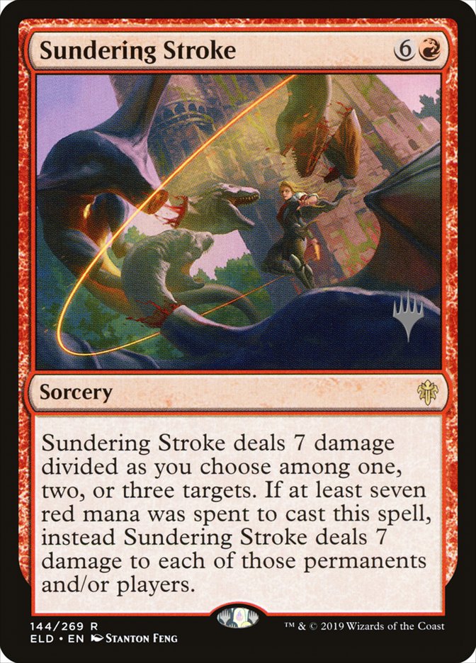 Sundering Stroke (Promo Pack) [Throne of Eldraine Promos] | RetroPlay Games