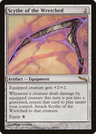 Scythe of the Wretched [Mirrodin] | RetroPlay Games