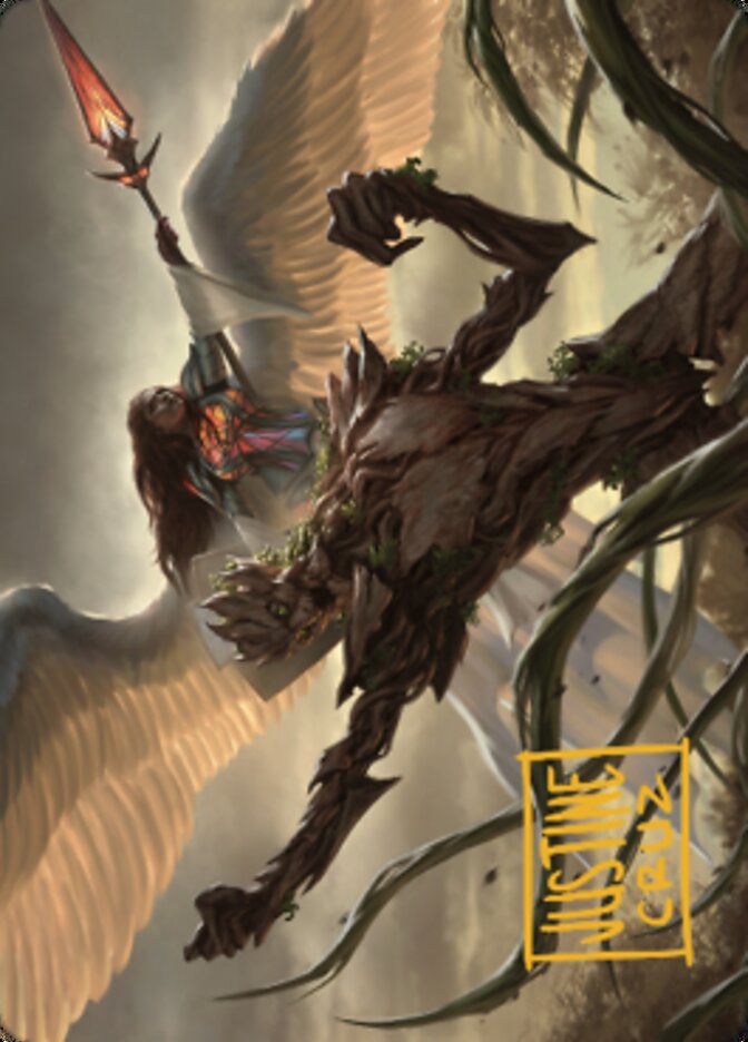 Strength of the Coalition Art Card (Gold-Stamped Signature) [Dominaria United Art Series] | RetroPlay Games