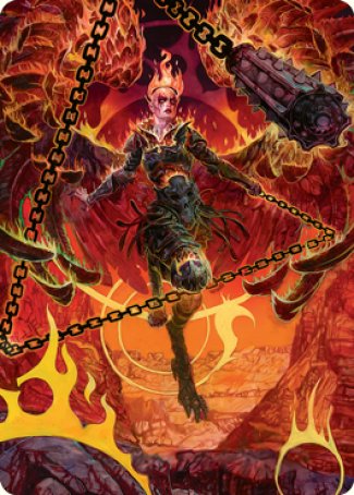 Zariel, Archduke of Avernus Art Card [Dungeons & Dragons: Adventures in the Forgotten Realms Art Series] | RetroPlay Games