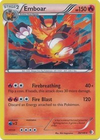 Emboar (26/149) (Cosmos Holo) (Blister Exclusive) [Black & White: Boundaries Crossed] | RetroPlay Games