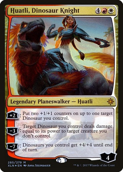 Huatli, Dinosaur Knight [Ixalan] | RetroPlay Games