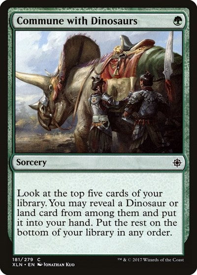 Commune with Dinosaurs [Ixalan] | RetroPlay Games
