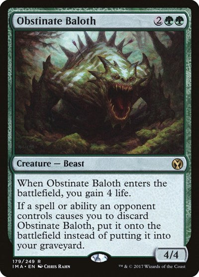 Obstinate Baloth [Iconic Masters] | RetroPlay Games